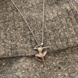 New Diamond Ballerina Necklace